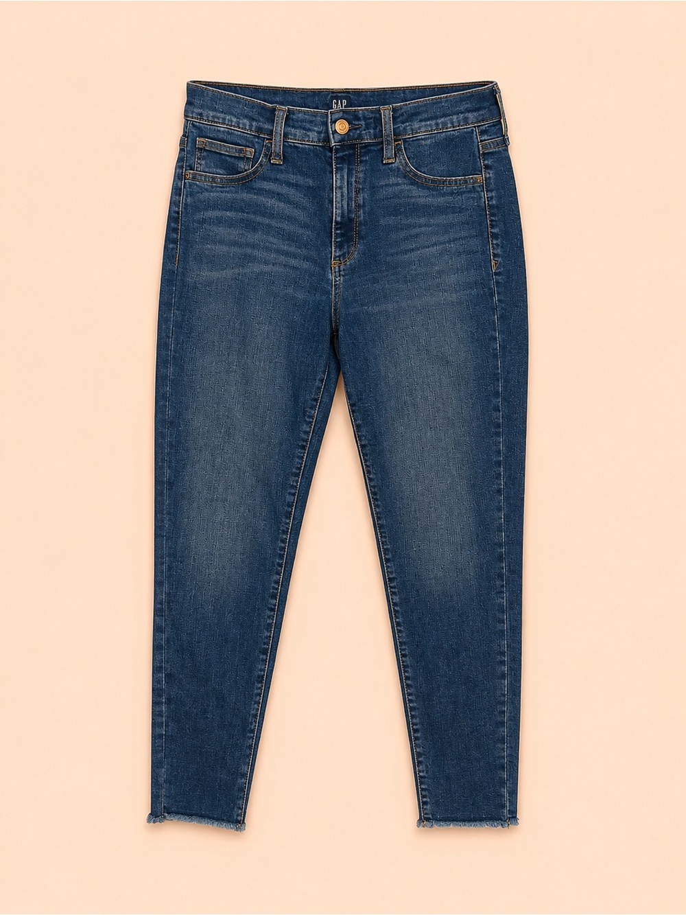 GAP Skinny Jeans in Medium Wash Blue